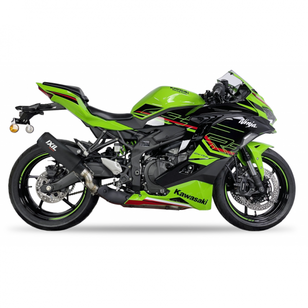 IXIL RCR SLIP ON-ROUND CARBON XTREM FOR KAWASAKI NINJA ZX-4R 2023-2024 PART #  GK7242C