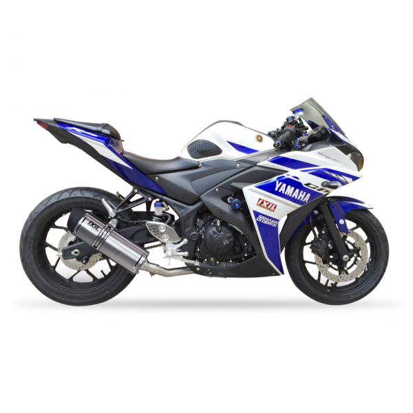 IXIL SOVE FULL SYSTEM-HEXOVAL XTREM EVOLUTION FOR YAMAHA MT-03 2021-2023 PART # OY9025VSE
