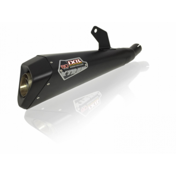 IXIL X55SB SLIP ON-SLASH CONE XTREM BLACK FOR YAMAHA MT-10 2021-2023 PART # FY9874SSB