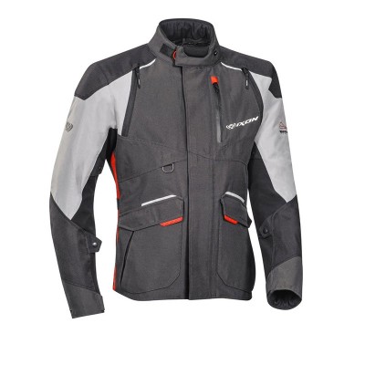 Ixon Balder Black Grey Red Jacket