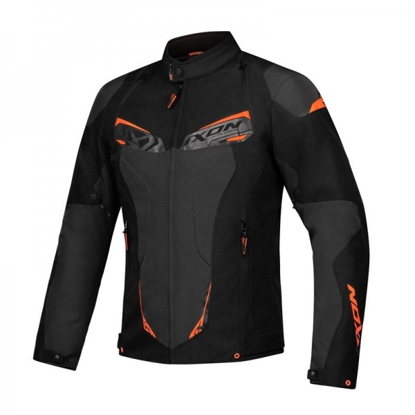 IXON CALIBER BLACK ANTHRACITE ORANGE JACKET