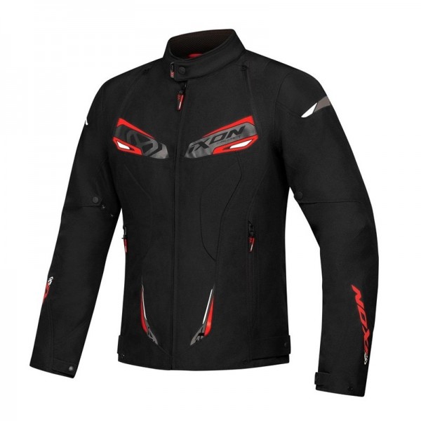 IXON CALIBER BLACK WHITE RED JACKET