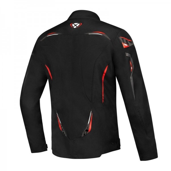 IXON CALIBER BLACK WHITE RED JACKET