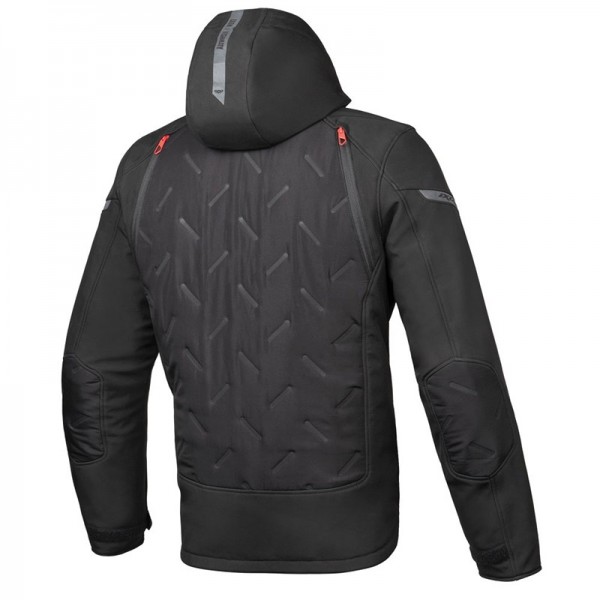 IXON FARY BLACK ANTHRACITE RED JACKET