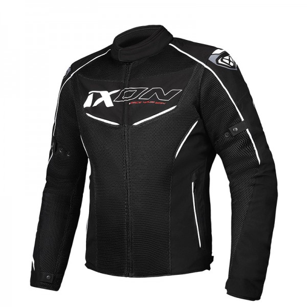 IXON FLICKER BLACK WHITE JACKET
