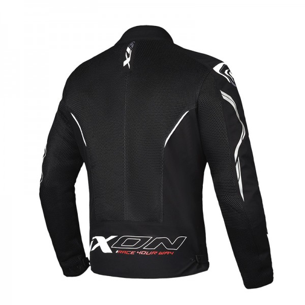IXON FLICKER BLACK WHITE JACKET