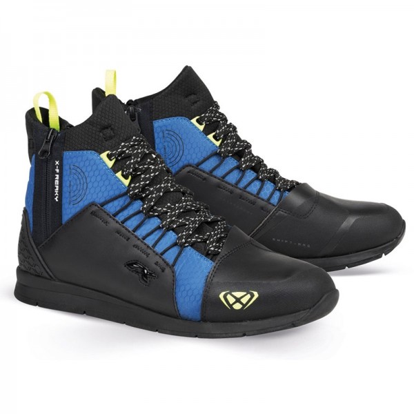 IXON FREAKY WP BLACK BLUE YELLOW SHOES