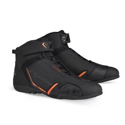 IXON GAMBLER BLACK ORANGE SHOES