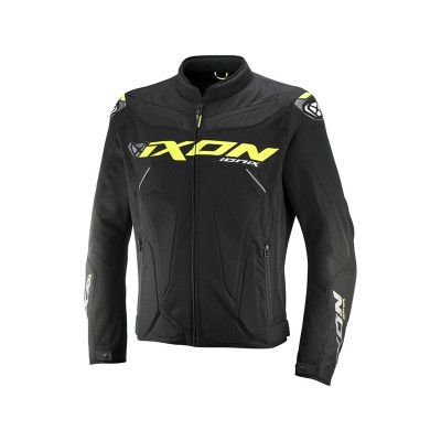 IXON IONIX BLACK YELLOW RIDING JACKET