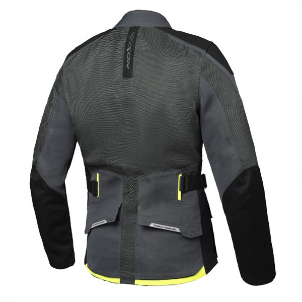IXON M-NJORD GREEN BLACK YELLOW JACKET