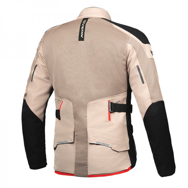 IXON M-NJORD SAND BLACK RED JACKET