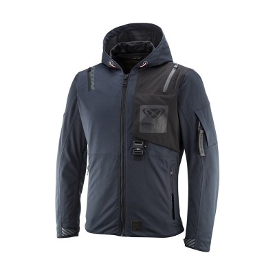 IXON M-QUARTER NAVY BLACK RIDING JACKET