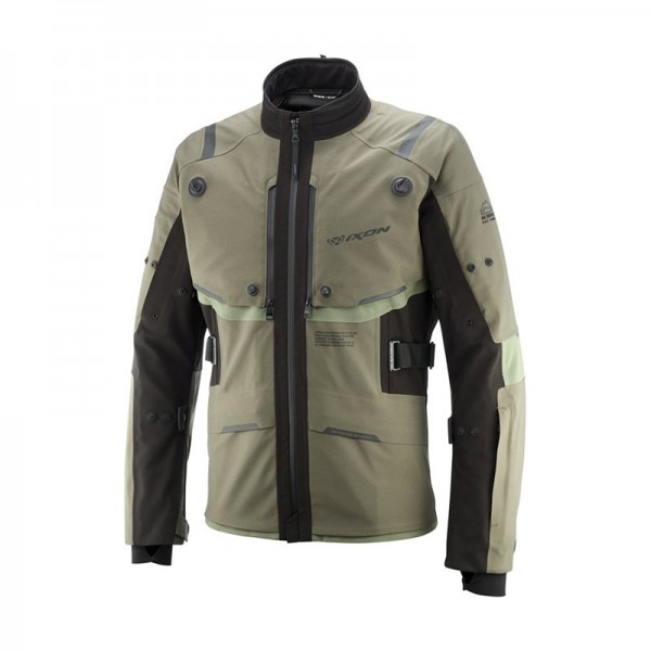IXON M-SKEID KAKI BLACK JACKET 