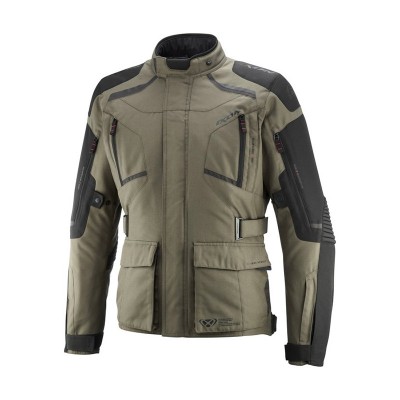 IXON MIDGARD KHAKI BLACK RIDING JACKET