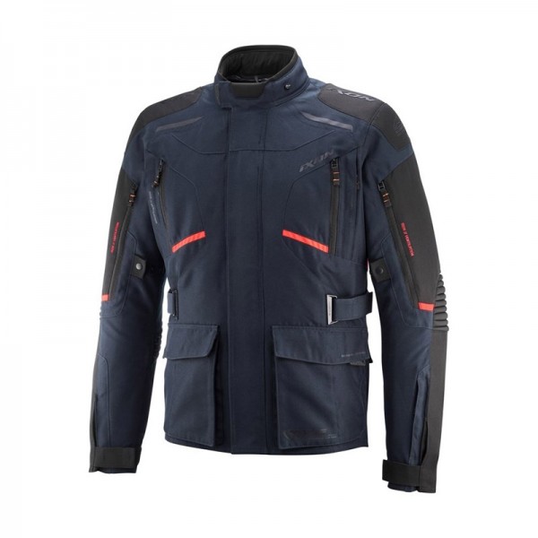 IXON MIDGARD NAVY RED RIDING JACKET
