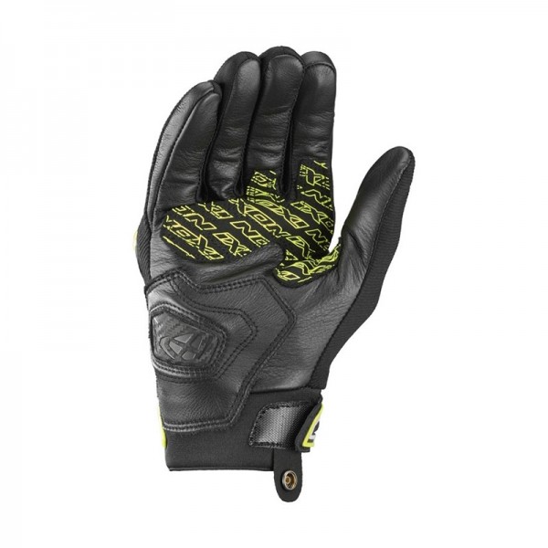 IXON MIRAGE AIR BLACK YELLOW GLOVES 