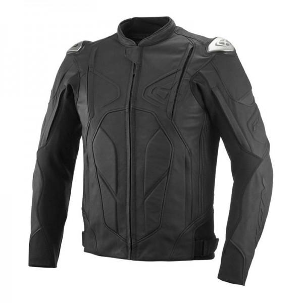 IXON RAGE LEATHER JACKET BLACK JACKET