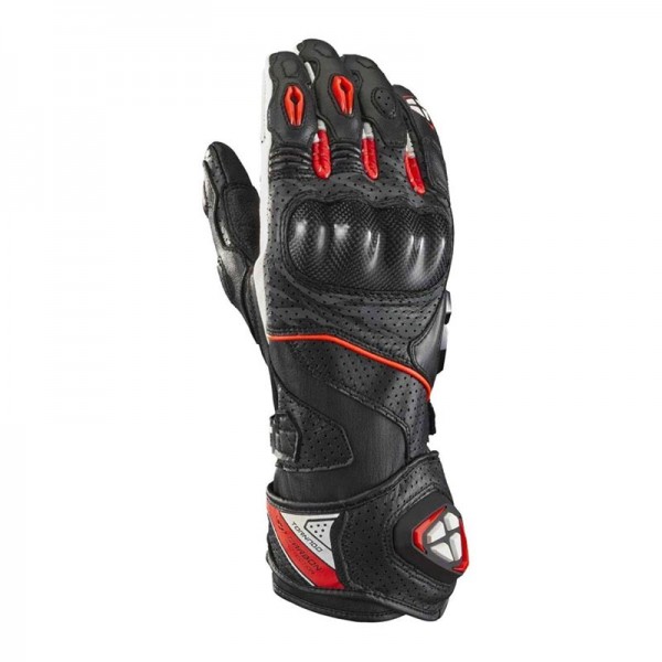 IXON TORNADO AIR WHITE RED GLOVES IXON TORNADO AIR WHITE RED GLOVES
