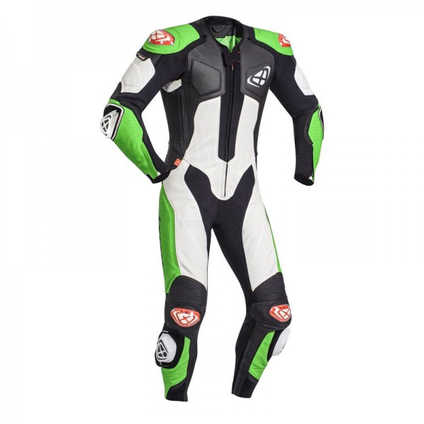 Ixon Vendetta Evo Black White Green Suit