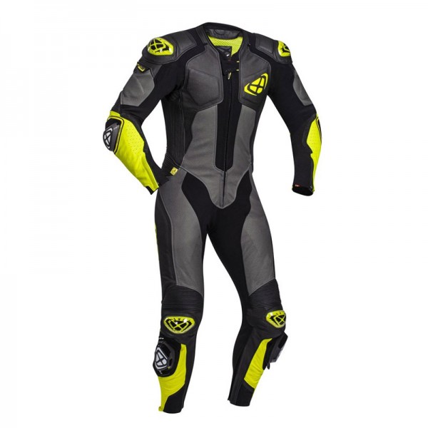 Ixon Vendetta Evo Black Yellow Suit