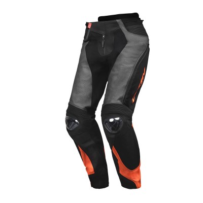 IXON VENDETTA EVO LEATHER ANTHRACITE ORANGE PANTS