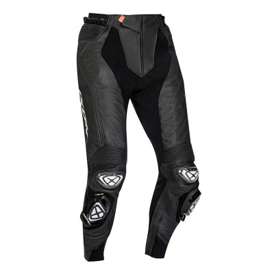 Ixon Vendetta Evo Leather Black White Pants