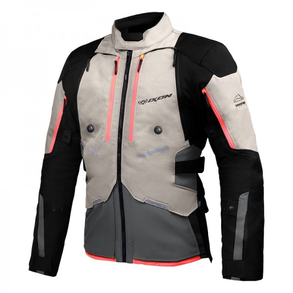 IXON VIDAR GREGE GREEN RED JACKET
