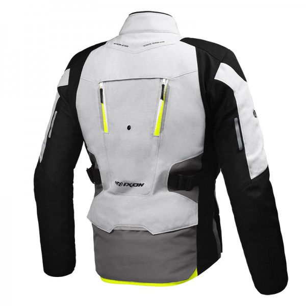 IXON VIDAR GREY BLACK YELLOW JACKET