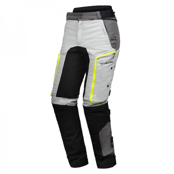 IXON VIDAR GREY BLACK YELLOW PANTS