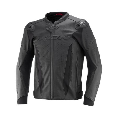 IXON VORTEX 3 ALL BLACK RIDING JACKET