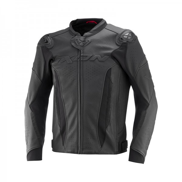 IXON VORTEX 3 ALL BLACK RIDING JACKET