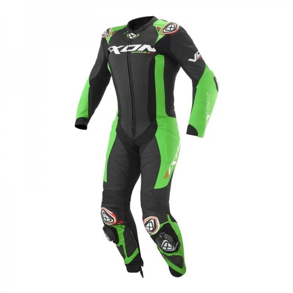 IXON VORTEX 3 BLACK GREEN SUIT