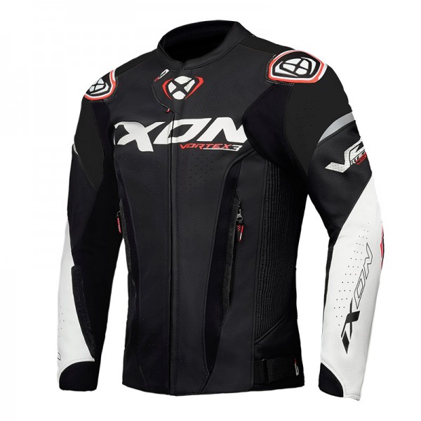 IXON VORTEX 3 BLACK WHITE JACKET
