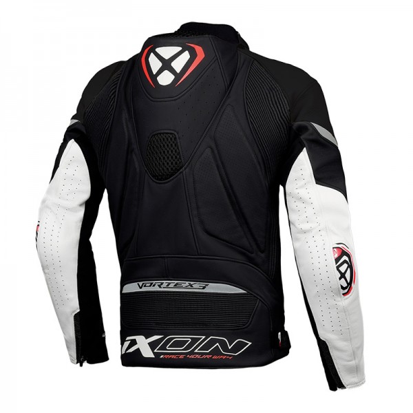 IXON VORTEX 3 BLACK WHITE JACKET