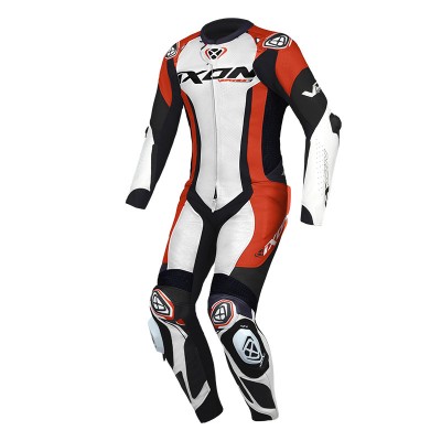 IXON VORTEX 3 BLACK RED SUIT