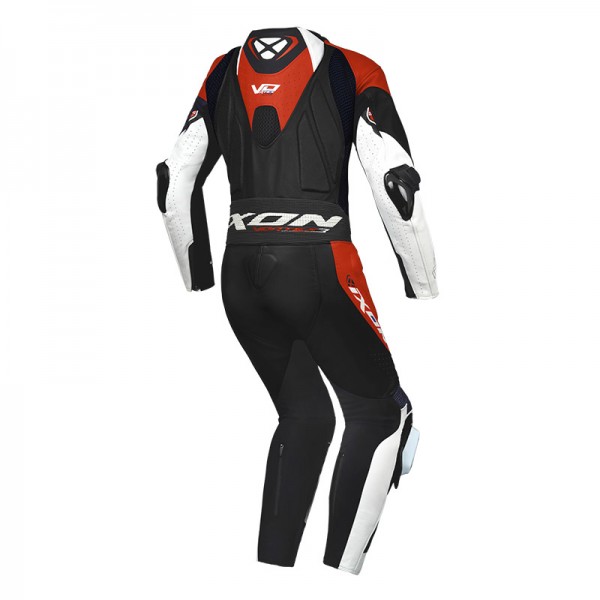 IXON VORTEX 3 BLACK RED SUIT