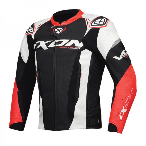 IXON VORTEX 3 WHITE RED JACKET