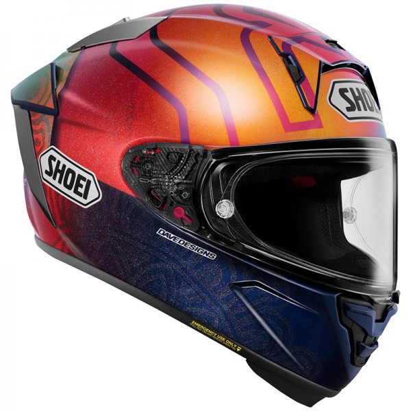 SHOEI X-SPR PRO MARQUEZ HOLI TC-1 LTD HELMET
