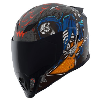 ICON AIRFLITE TRICK OR STREET 4 BLACK HELMET