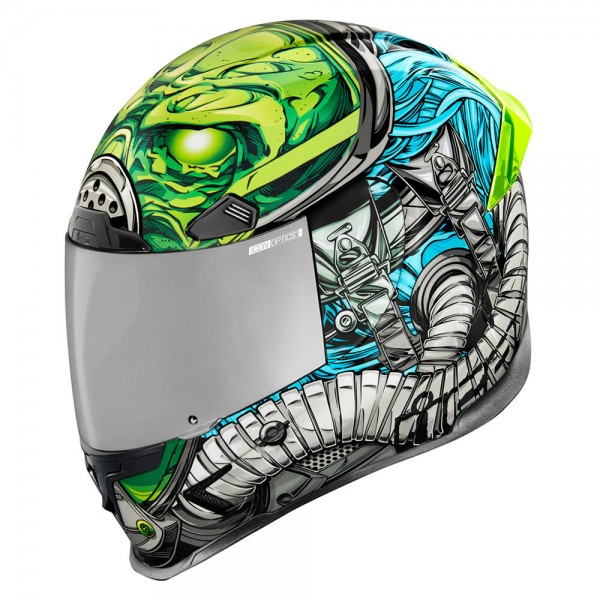 ICON AIRFRAME PRO OUTBREAK BLUE HELMET