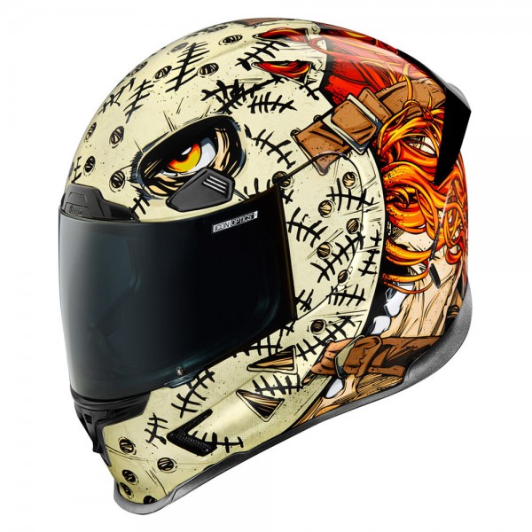 ICON AIRFRAME PRO TOP SHELF RED HELMET 
