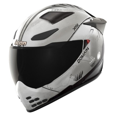 ICON DOMAIN FUTURE PROOF GREY HELMET