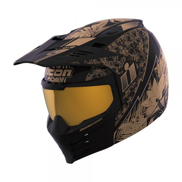 ICON ELSINORE KAONOHI BLACK HELMET