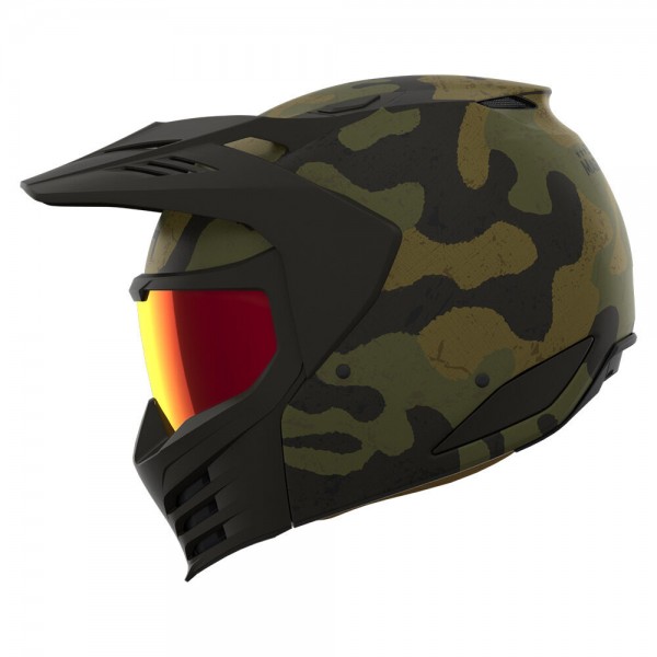 ICON ELSINORE MAGNACROSS GREEN HELMET 