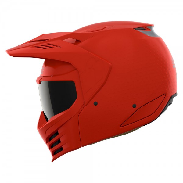 ICON ELSINORE MONOTYPE RED HELMET 