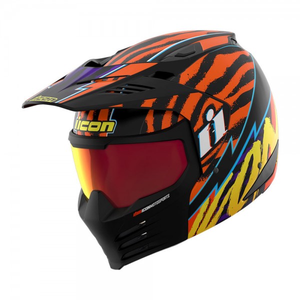 ICON ELSINORE RAD DAWN ORANGE HELMET