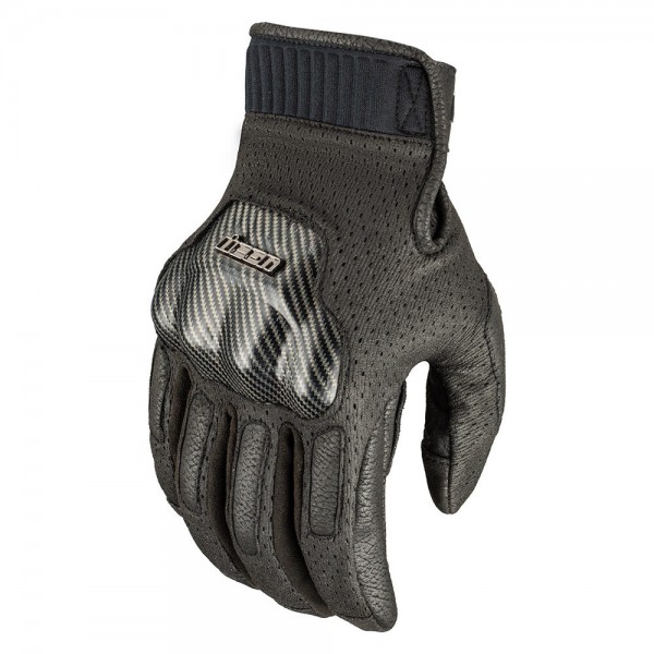 ICON OVERLORD3 BLACK GLOVES 
