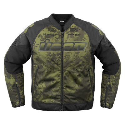 ICON OVERLORD3 MAGNACROSS GREEN JACKET