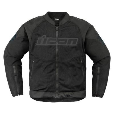 ICON OVERLORD3 MESH BLACK JACKET