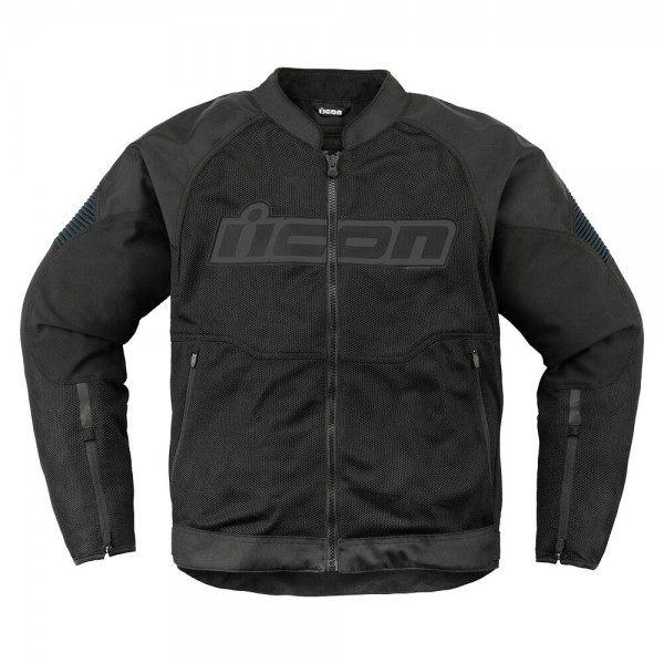 ICON OVERLORD3 MESH BLACK JACKET